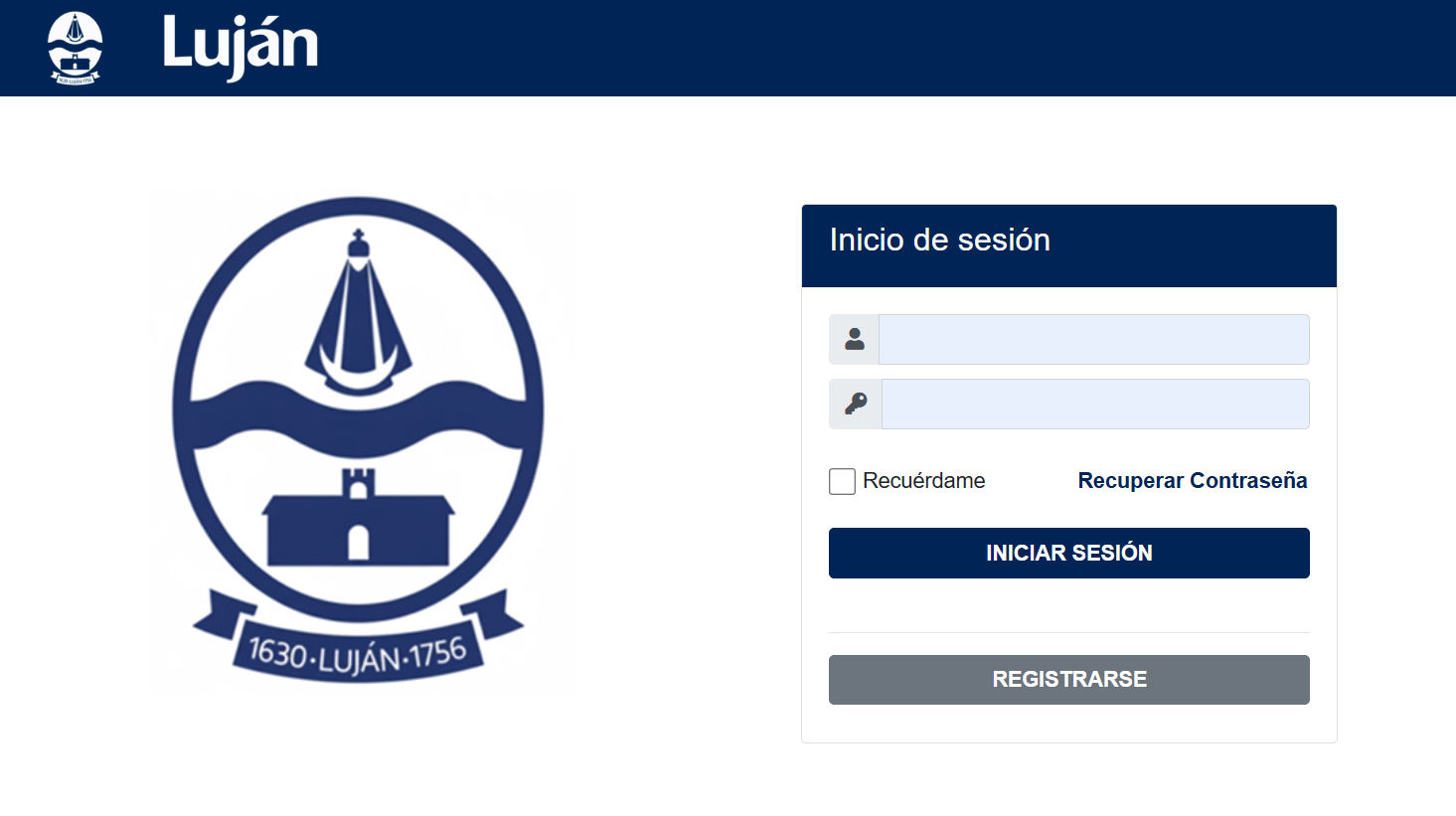 Ingreso al portal